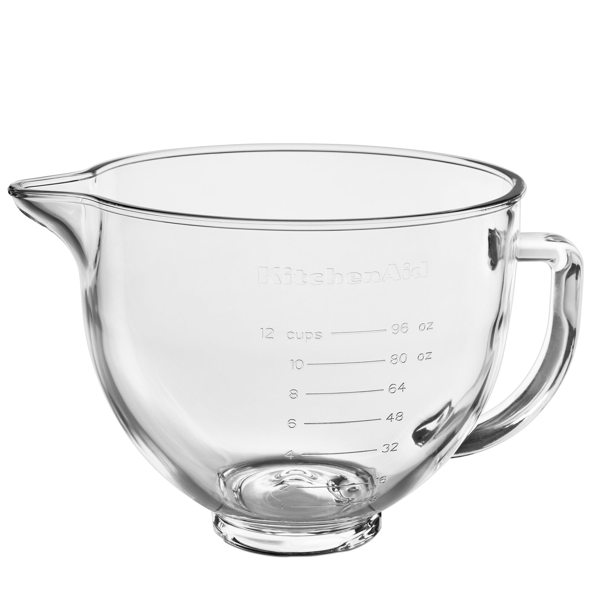 Üveg 4.7 l tál fedővel